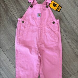 Carhartt Kids Bright Pink Overalls